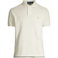 Ralph Lauren Camisa conhaque / branco