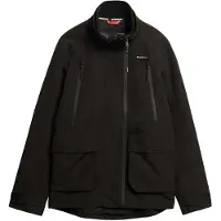 Superdry para homem. M5012097A Casaco corta-vento sem capuz Ultimate Preto (XL), Casual, Poliéster