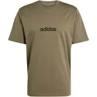 Adidas Camiseta De Manga Curta Essentials Linear Single Jersey