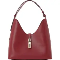 Furla Mala de ombro 'GOCCIA' vermelho vinho
