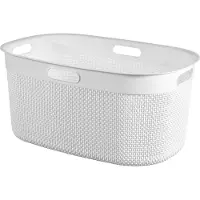 Curver Cesto De Plástico Para Armazenamento 12412 Filo 45l 59x39x27 Cm