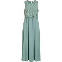 Vila Vestido Sem Mangas Milina Lace
