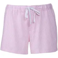 Ralph Lauren Calças de pijama rosa / branco