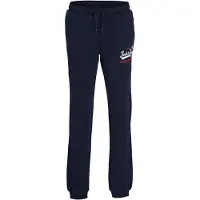 Jack & Jones Calças de ganga slim JPSTLOGO SWEAT PANT rapazes - Marinho - 13 ans