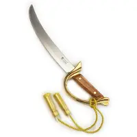 Claude Dozorme sabre de champanhe Napoleon madeira de oliveira