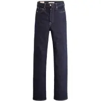 Levi's Calças de ganga 'Ribcage Full Length' azul escuro