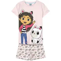 Gabby's Dollhouse Pijama De Manga Curta Gabby´s Dollhouse