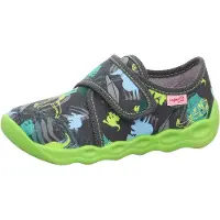 Superfit Pantufa azul claro / cinzento / maçã
