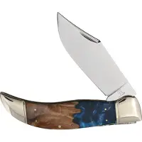 Rough Ryder Deer Slayer RR2650, Satin 440, Pandora Swirl Wood Resin, canivete
