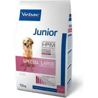 Virbac Ração Para Cães Hpm Junior Large Special 12kg