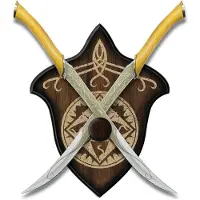 United Cutlery Réplica De Adaga Lord Of The Rings Fighting Knives Of Legolas