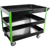 JBM Carrinho De Oficina De 3 Níveis 101x63x80 Cm