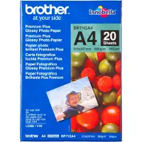 Brother BP71GA4 Papel fotográfico brilhante Premium Plus | A4 260 g 20 folhas