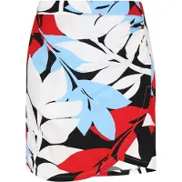 Ebeeza Saia 'Fashion Look' azul claro / vermelho escuro / preto / branco