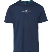 KOROSHI Camisa navy / azul claro / branco