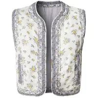 Pepe Jeans para mulher. PL402604 Colete Sol bege (L), Casual, Algodão