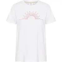 Saint tropez Camisa 'KanvaSZ' coral / branco