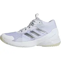 Adidas Sapatilha de desporto 'Crazyflight 6' cinzento claro / prata / branco