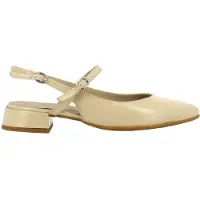 Wonders para mulher. B-9703_2024_6610 Sapatos Oriana em pele nude (39), 1 a 3cm, Fivela, Casual, Clássico, Charão, Nua