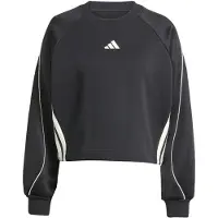 Adidas Sweatshirt de desporto 'Stadium' preto / branco