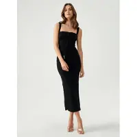 BWLDR Vestido 'WOODS' preto
