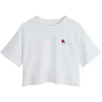 Mela London Camisa 'Joshna' vermelho claro / preto / branco