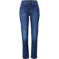 Levi's para mulher. 18883-0304 Calças de ganga Tiro Reto 724 azul (29/30), Casual, Algodão, Denim