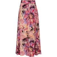 LASCANA Saia roxo / laranja / rosa / pó