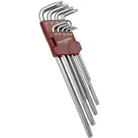 KRAFTWERK Conjunto De Chaves Torx 3609 Resi-t X T10-t50 9 Peças