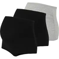 Lindex Maternity Hipster acinzentado / preto
