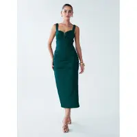 BWLDR Vestido de festa 'Brookes' esmeralda