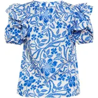 Usha Blusa mistura de cores