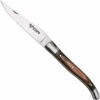 Laguiole En Aubrac Brown Pakkawood, Matt Bolsters, navalha, 12 cm