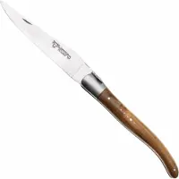 Laguiole En Aubrac Pistachio, Matt Bolster, navalha, 12 cm