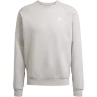 Adidas Sweatshirt 'Trefoil Essentials' cinzento / branco