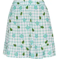 Swirly Saia 'Back To School' turquesa / branco
