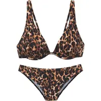 Bruno Banani Biquíni bege claro / umbra / preto