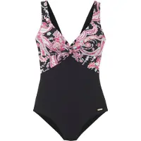 Sunseeker Fato de banho azul claro / cor-de-rosa / preto / branco