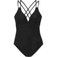 Jette Fato de banho preto