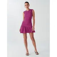 BWLDR Vestido 'Tia' rosa escuro