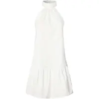 Pepe Jeans para mulher. PL953761 Vestido Lena branco (L), Casual, Algodão, Sem mangas / correias