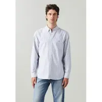 Levi's para homem. A7210-0023 Camisa de botões azul genuína (XS), Casual, Algodão, Manga comprida