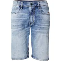 G-Star para homem. D24430-E205-8436 Calções Mosa azul (34), Casual, Algodão, Denim