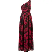 Kraimod Vestido de festa vermelho / preto