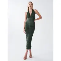 BWLDR Vestido 'Lizette' verde escuro