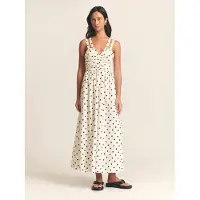 St MRLO Vestido 'Ashli' preto / branco