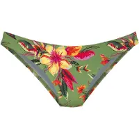 LASCANA Cueca biquíni amarelo / verde claro / laranja / rosa