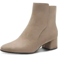 Marco Tozzi Botas pelo tornozelo taupe