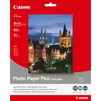 Canon SG-201 Papel fotográfico Plus Semi-brilhante | 20 x 25 cm 260 g 20 folhas