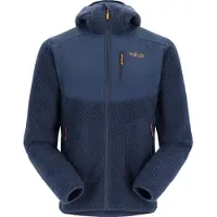 Rab - Vestuário caminhada - Outpost Hoody Deep Ink para Homem - Tamanho L - Azul